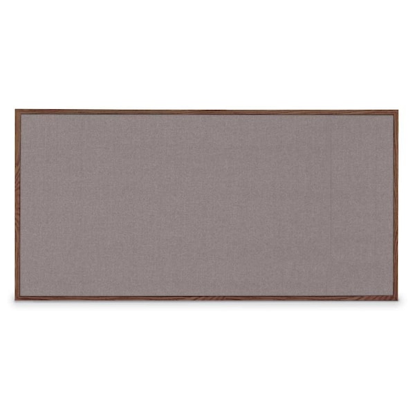 Combo Board, 96"x48", Satin Frame/Black Porcelain & Cork